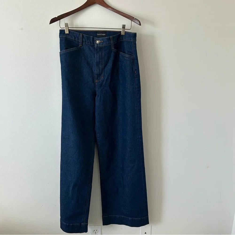 Favorite Daughter The Mischa Super High Rise Wide Leg Jean Sz 29 NWT - Picture 5 of 10